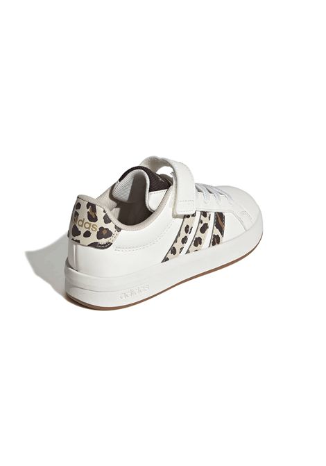 Scarpe Adidas Grand Court 3.0 Beige Animalier Bambini ADIDAS CORE | Sneakers | KJ4817-